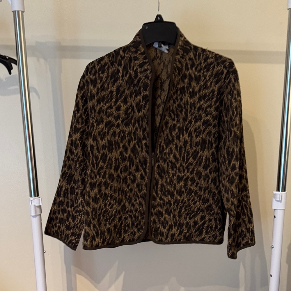 BonWorth Animal Print Women's Blazer F8